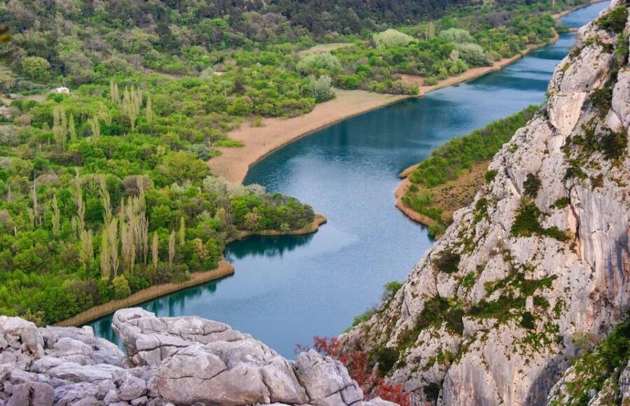 Rafting on Cetina River From Split