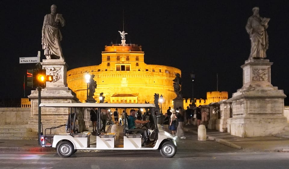 Romes Golden Hour Golf Cart / E- Calessino Tour - Tour Experience