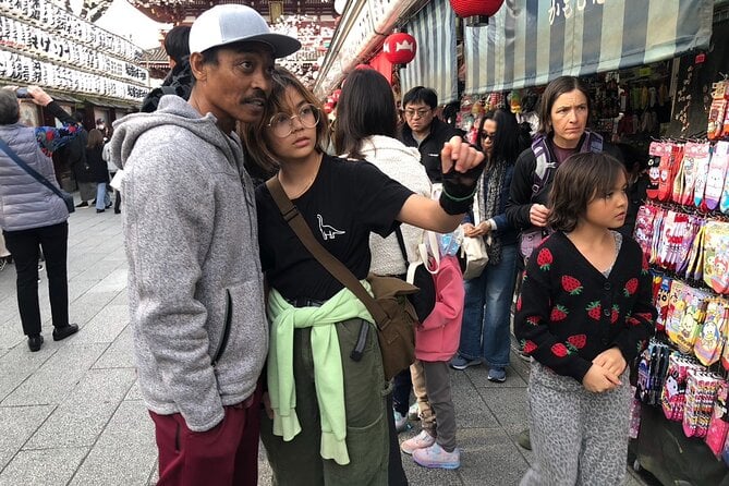Family Fun in Asakusa All Inclusive Private Guided Tour - Discovering the Charming Nakamise Shopping Street