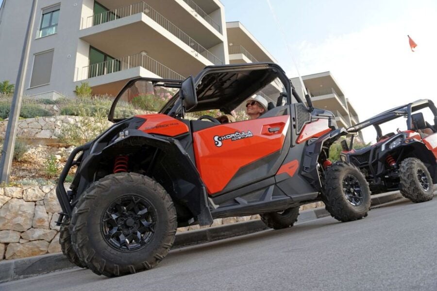 Korcula Island: Buggy Beach Safari With Lunch and Snorkeling