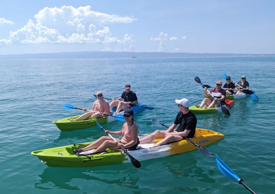 Split: Guided Kayak Adventure Tour