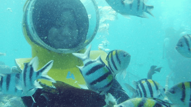 Bali: Sea Walk, Solo Jetski and Parasailing With Pickup